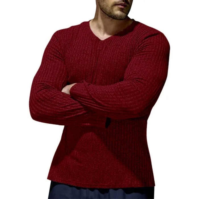 Casual Ribbed Sweater