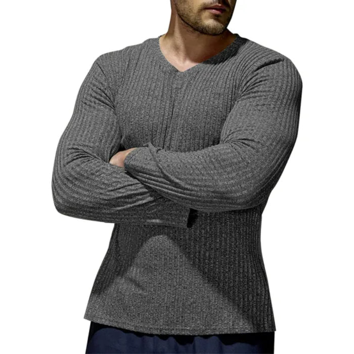 Casual Ribbed Sweater