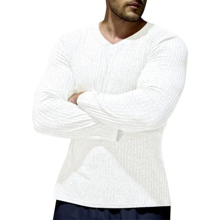 Casual Ribbed Sweater