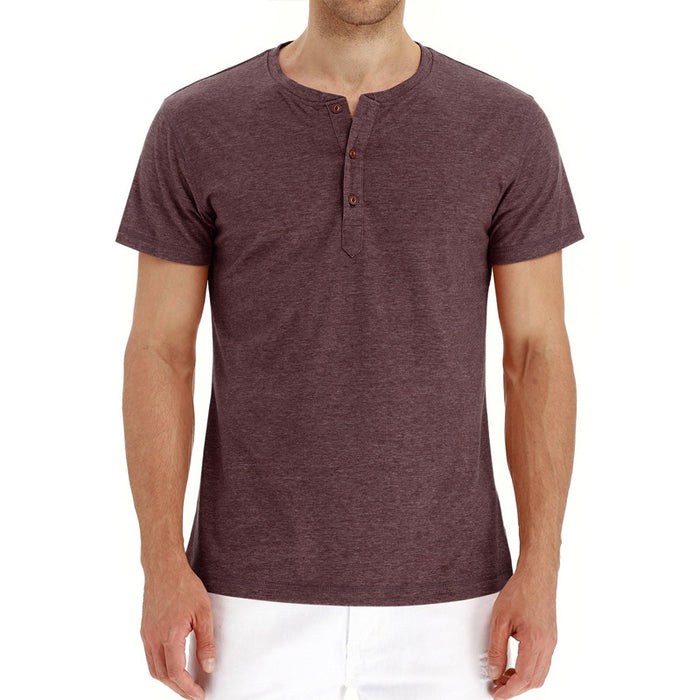 Henley Solid T-Shirt