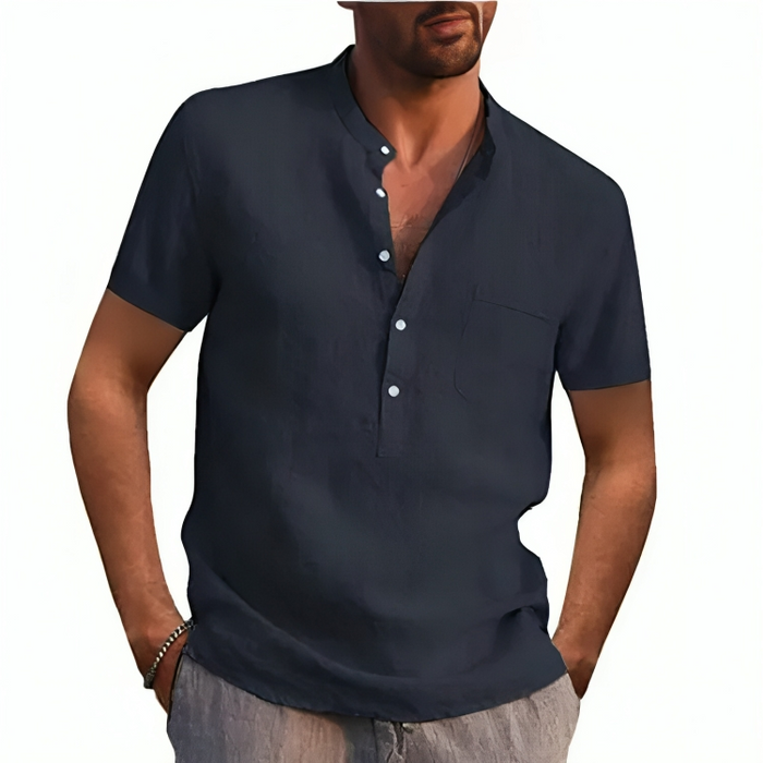 Cotton Solid Casual Shirt