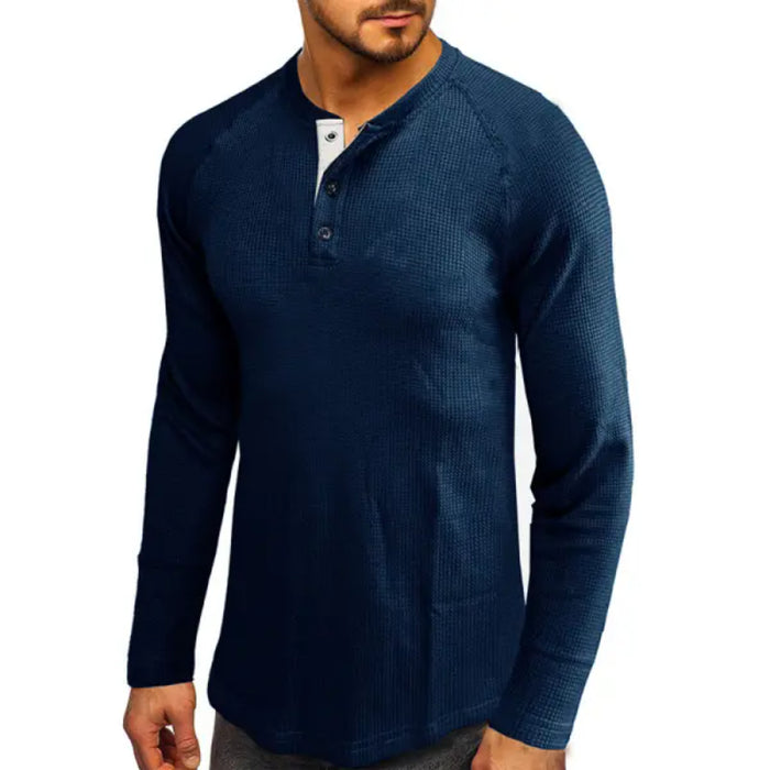 Henley Buttoned T-Shirt